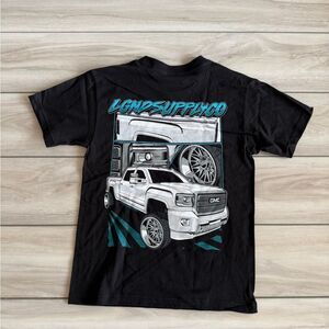 LGND Supply Co GMC Graphic T-Shirt Black Extra Small NWT